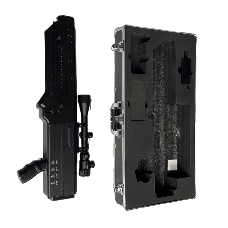  海阳手持便携式枪型低空防御反制四通道A型