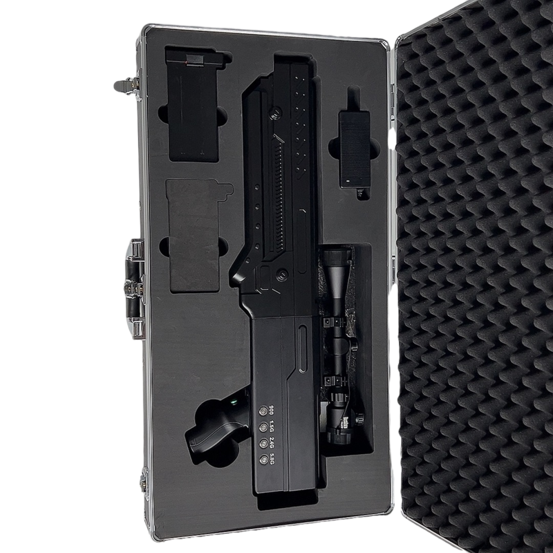  海阳手持便携式枪型低空防御反制四通道B型