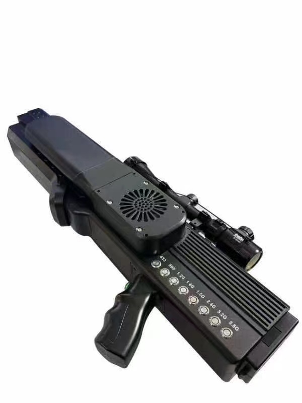  海阳手持便携式枪型低空防御反制八通道