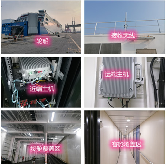  海阳海上游轮轮船渔船覆盖案例